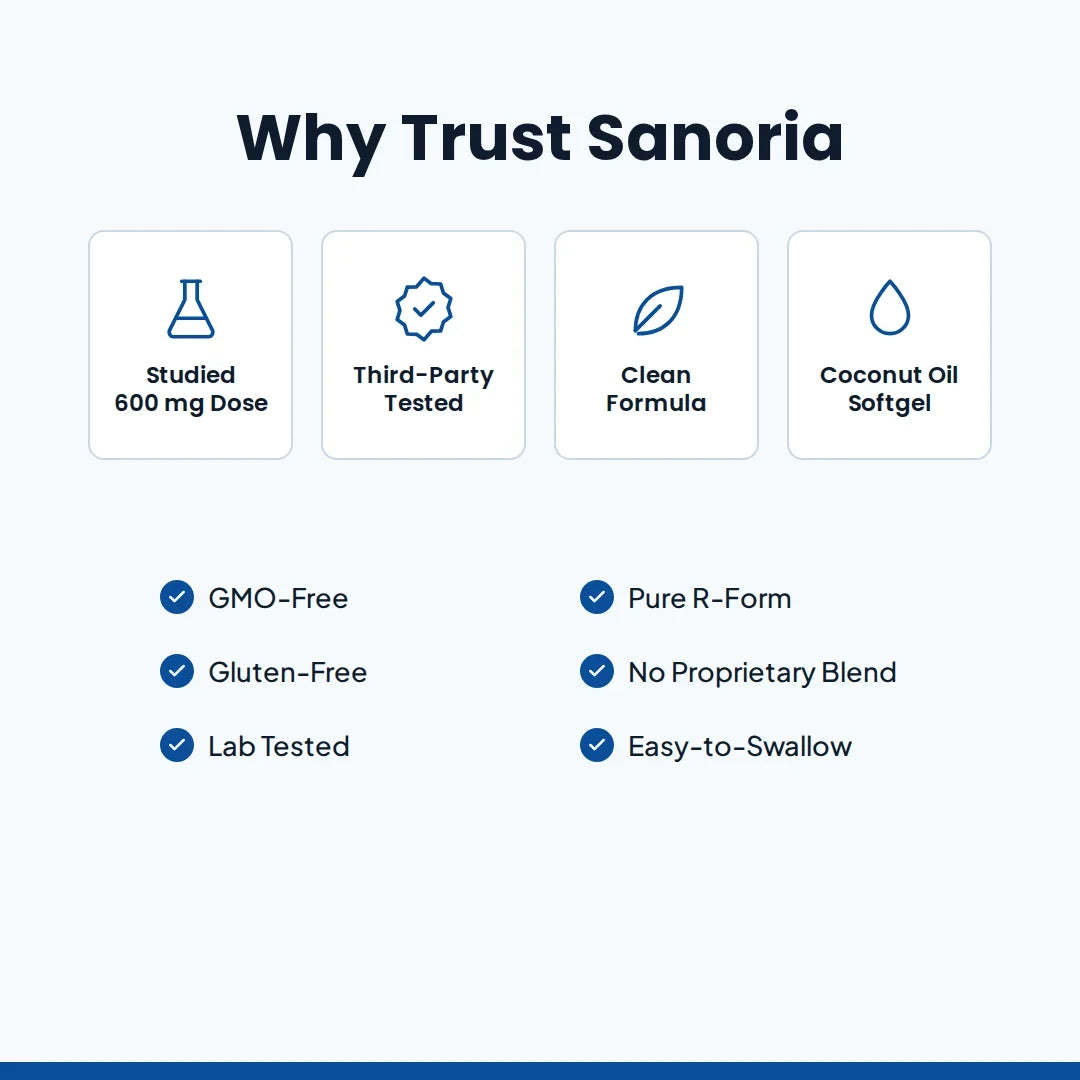 Why trust Sanoria